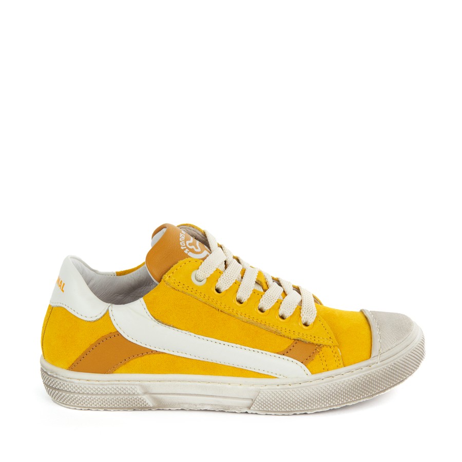 Boys STONES and BONES Low Shoes | Maust Crs Yellow + Ivor - Stones And Bones