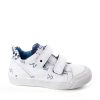 Boys STONES and BONES Sneakers | Glido Vit White + Navy - Stones And Bones