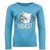 Girls STONES and BONES T-Shirts With Long Sleeves | Blissed - Yaass Sky - Stones And Bones