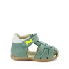 Boys STONES and BONES Sandals | Saro Calf Oxide + Off White - Stones And Bones