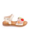 Girls STONES and BONES Sandals | Zimar Metal Platin - Stones And Bones