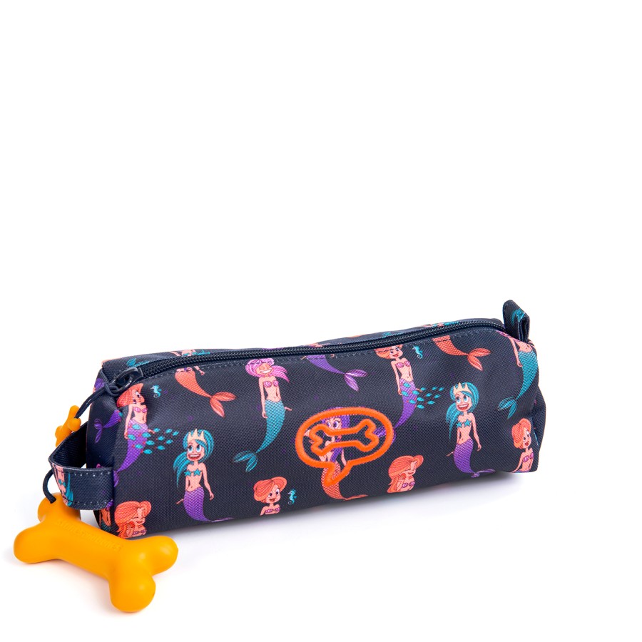 Girls STONES and BONES Pencil Cases | Oregon 2.0 - Sirene Indigo - Stones And Bones