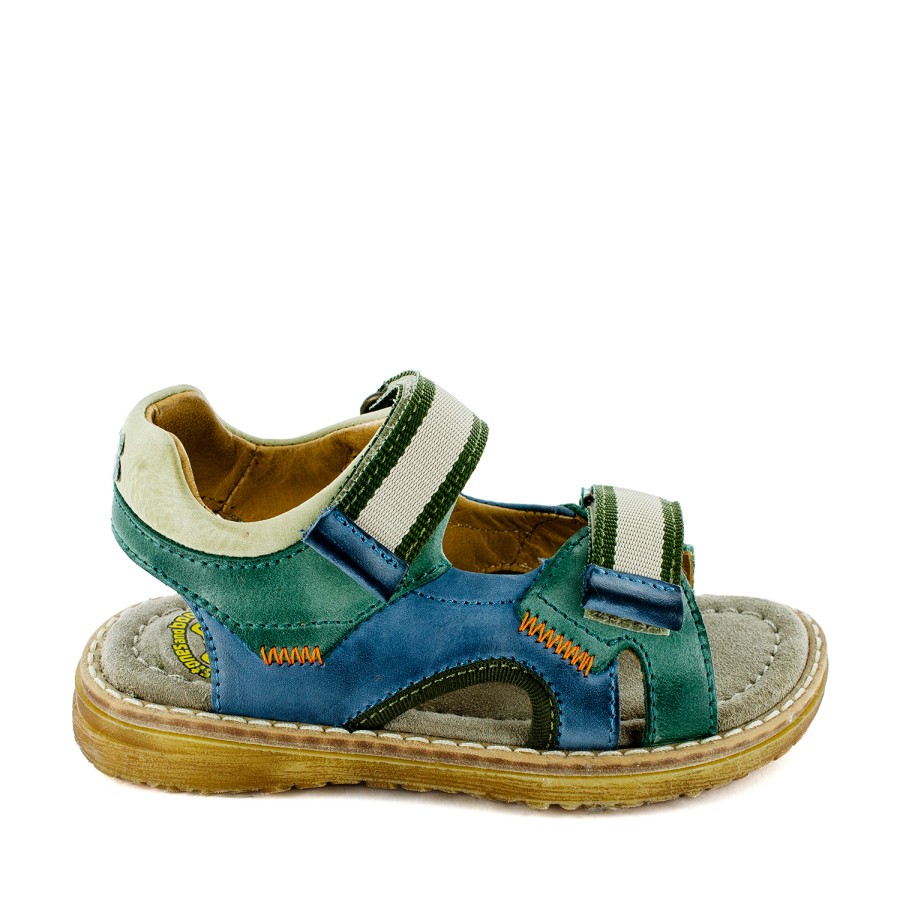 Boys STONES and BONES Sandals | Rolet Vit Oxide + Denim - Stones And Bones