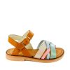 Girls STONES and BONES Sandals | Maifa Calf Oxide + Cognac - Stones And Bones