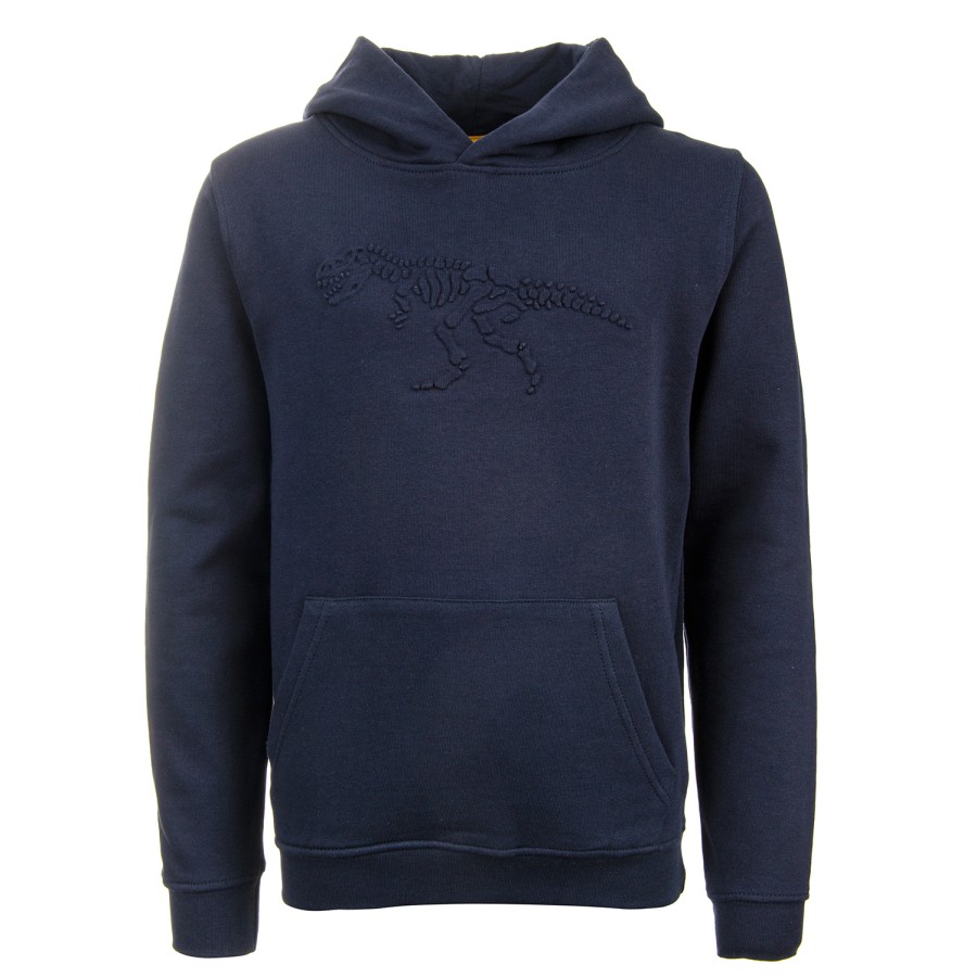 Boys STONES and BONES Hoodies | Florida - Embossed Rex Navy - Stones And Bones