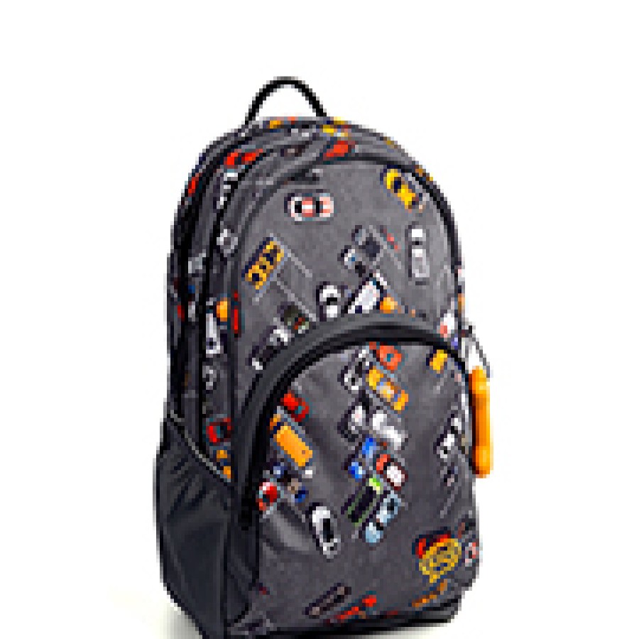 Boys STONES and BONES Backpacks | Aspen 3.0 - Dinosaurs Khaki - Stones And Bones