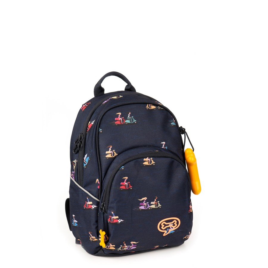 Girls STONES and BONES Toddler Backpacks | Laurel 2.0 - Vespas Navy - Stones And Bones