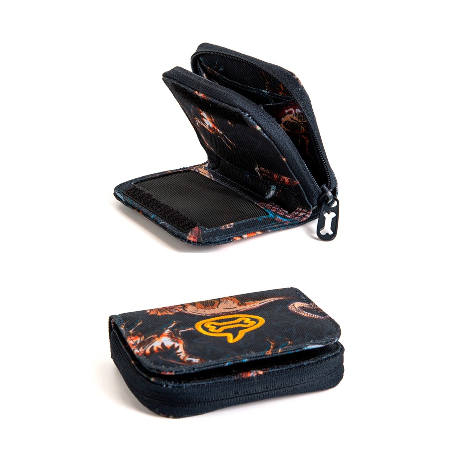 Boys STONES and BONES Wallets | Bryce - Jurassic Navy - Stones And Bones