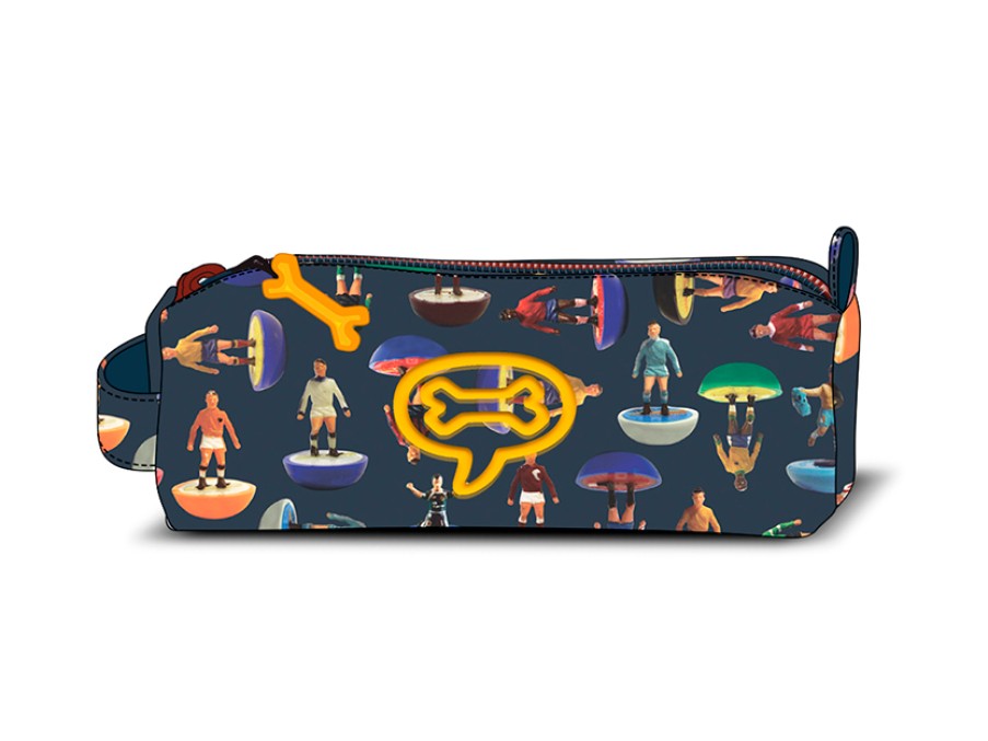 Boys STONES and BONES Pencil Cases | Oregon 2.0 - Soccer Navy - Stones And Bones