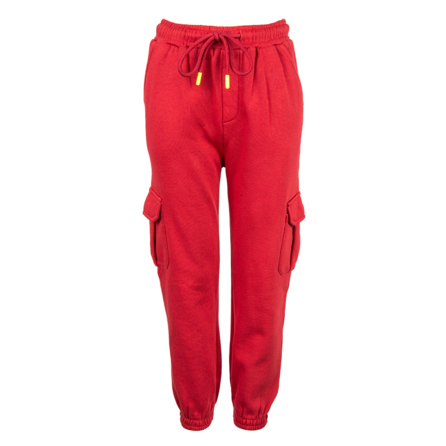 Boys STONES and BONES Jogging Pants | Trooper - Solid Wine - Stones And Bones