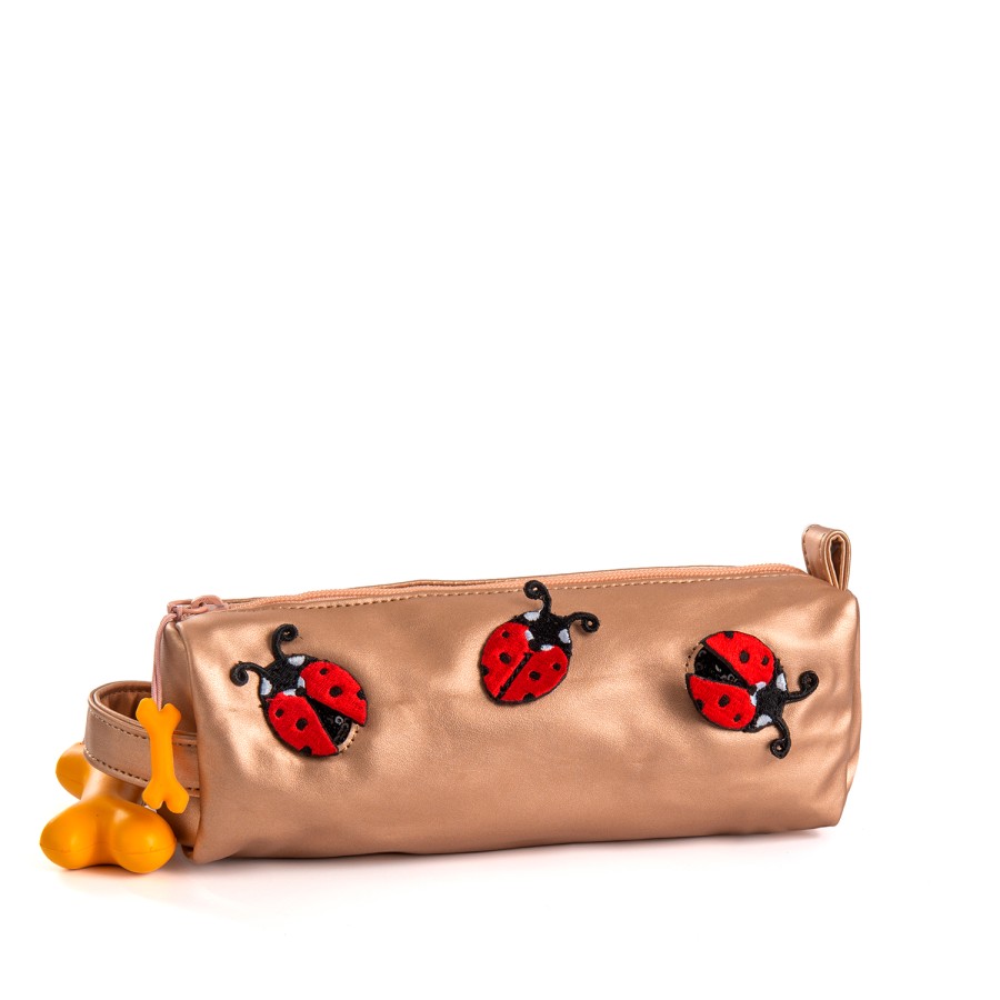 Girls STONES and BONES Pencil Cases | Oregon 2.0 - Ladybugs Blossom - Stones And Bones