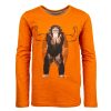 Boys STONES and BONES T-Shirts With Long Sleeves | Skipper - Power Ocre - Stones And Bones