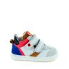 Boys STONES and BONES Low Shoes | Nipe Crs - Calf Off White + Brandy - Stones And Bones