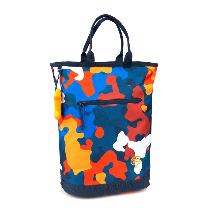 Boys STONES and BONES Tote Bags | Spring - Camouflage Indigo - Stones And Bones