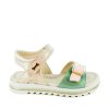 Girls STONES and BONES Sandals | Dalid Calf Perl Oxide + Nude - Stones And Bones