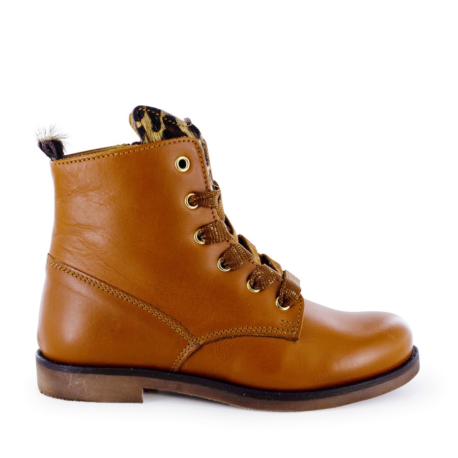 Girls STONES and BONES Half Boots | Caste Calf Cuoio - Stones And Bones