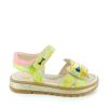 Girls STONES and BONES Sandals | Cates Metal Yellow - Stones And Bones