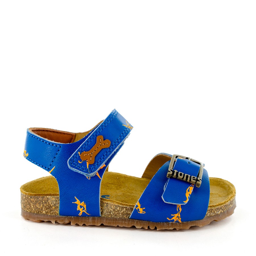 Boys STONES and BONES Sandals | Losto Calf L.Blue - Stones And Bones