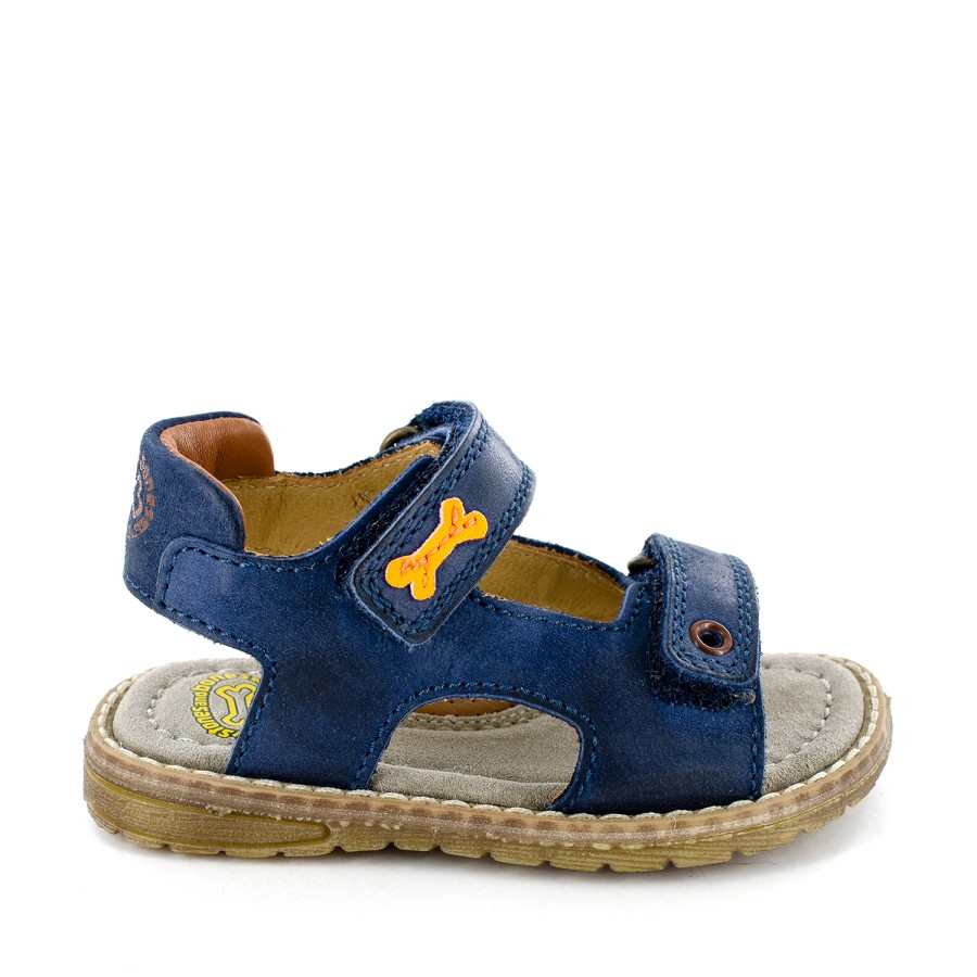 Boys STONES and BONES Sandals | Dado Calf Navy - Stones And Bones