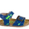 Boys STONES and BONES Sandals | Losto Nappa Bluette + Verde Fluo - Stones And Bones