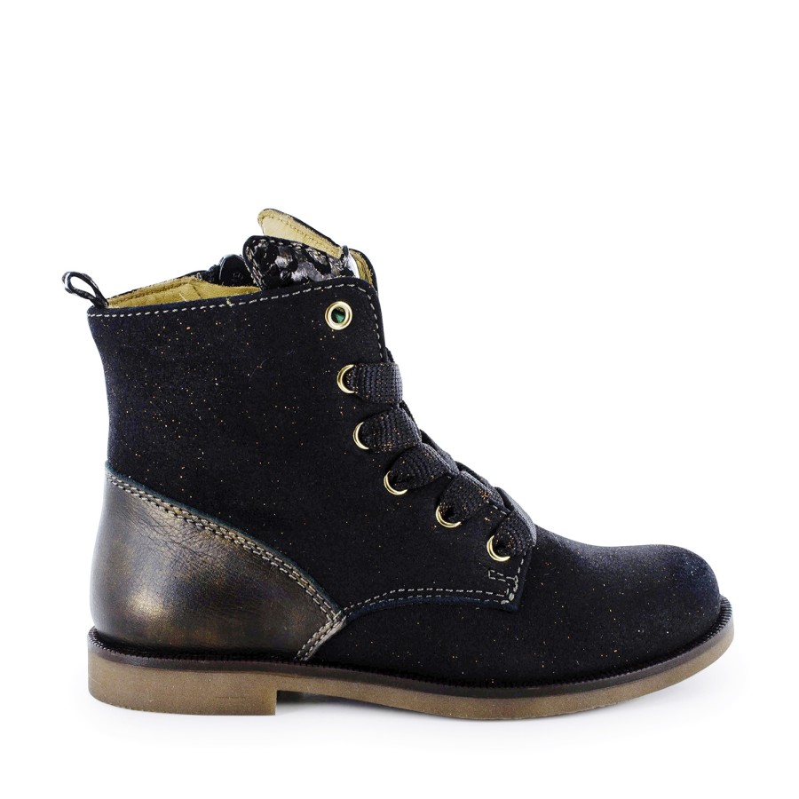 Girls STONES and BONES Half Boots | Caste Metal Choco - Stones And Bones