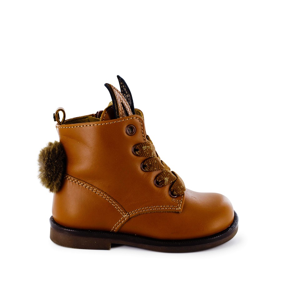 Girls STONES and BONES Half Boots | Falp Calf Cuoio - Stones And Bones