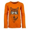 Boys STONES and BONES T-Shirts With Long Sleeves | Skipper - Wolf Ocre - Stones And Bones