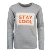 Boys STONES and BONES T-Shirts With Long Sleeves | Skipper - Stay Cool M.Grey - Stones And Bones