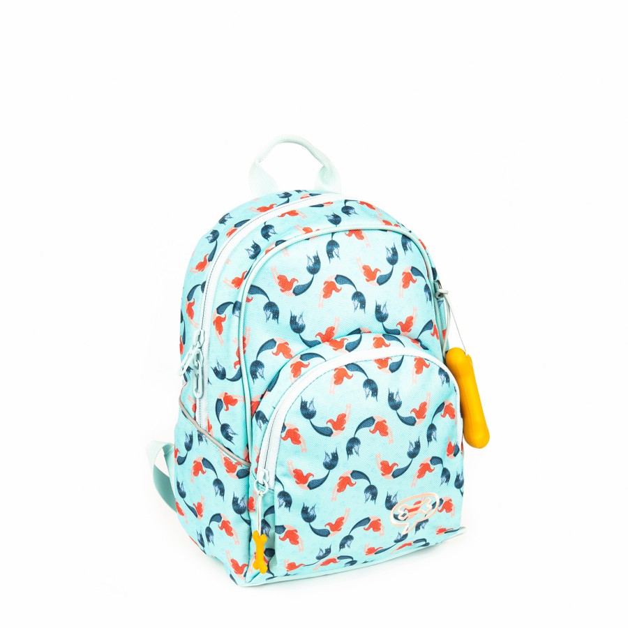 Girls STONES and BONES Toddler Backpacks | Laurel 2.0 - Mermaids Aqua - Stones And Bones