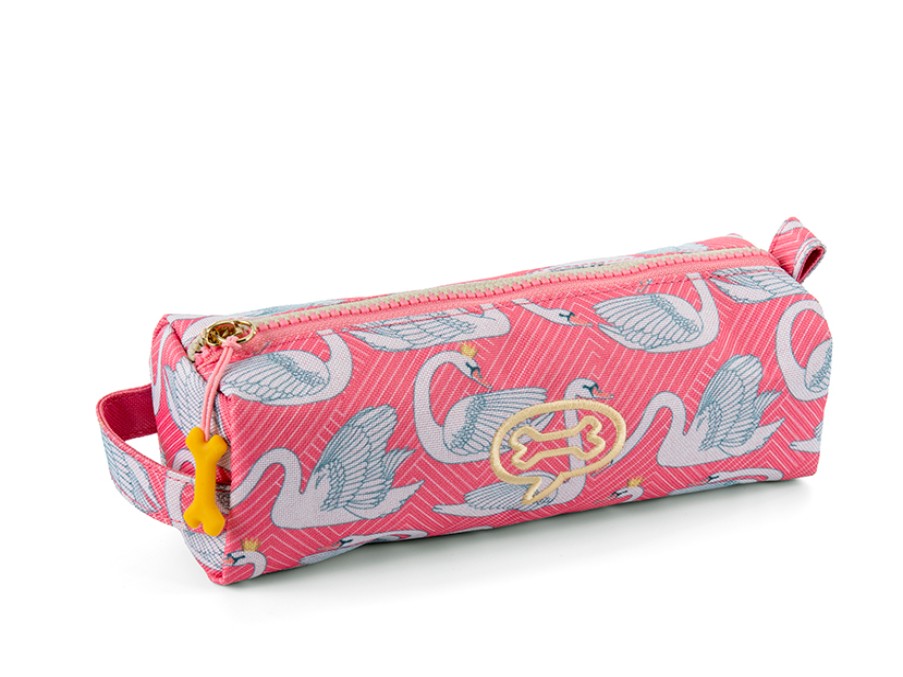 Girls STONES and BONES Pencil Cases | Oregon 2.0 - Swan Pink - Stones And Bones