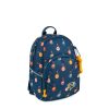 Girls STONES and BONES Toddler Backpacks | Laurel 2.0 - Joyful Flamingos Indigo - Stones And Bones