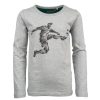 Boys STONES and BONES T-Shirts With Long Sleeves | Skipper - The Player M.Grey - Stones And Bones