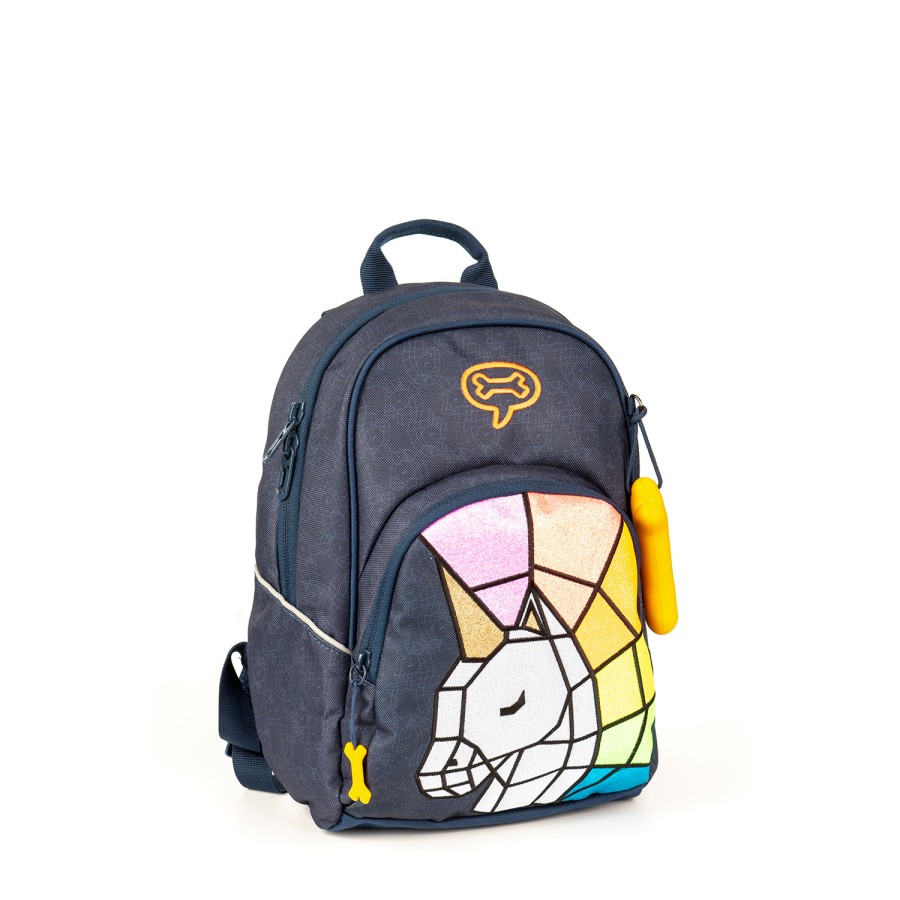 Girls STONES and BONES Toddler Backpacks | Laurel 2.0 - Unicorn Indigo - Stones And Bones