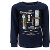 Boys STONES and BONES T-Shirts With Long Sleeves | Tougher - Space Force Green + Navy - Stones And Bones