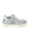 Girls STONES and BONES Mid Shoes | Rinat Crs - Glitter L.Grey + White - Stones And Bones