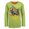 Boys STONES and BONES T-Shirts With Long Sleeves | Skipper - Best Muddies Moss - Stones And Bones