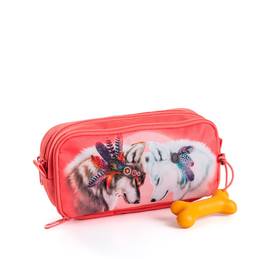 Girls STONES and BONES Pencil Cases | Rowan 2.0 - Peaceful Punch - Stones And Bones