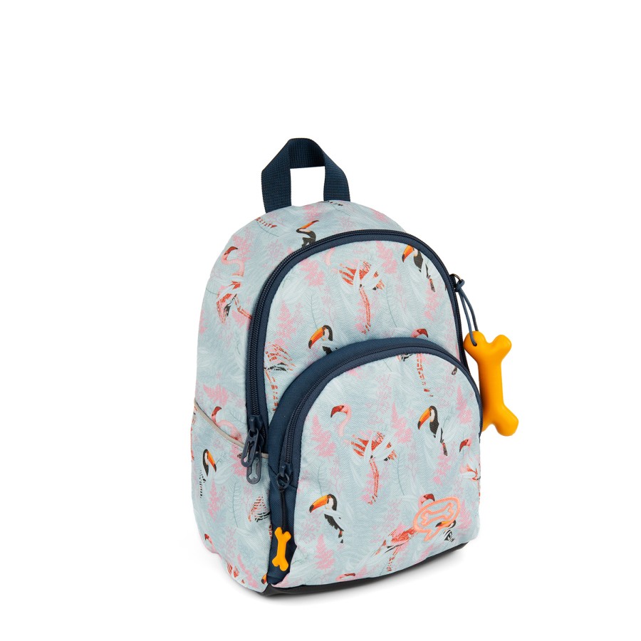 Girls STONES and BONES Toddler Backpacks | Laurel - Tropical Jeans - Stones And Bones