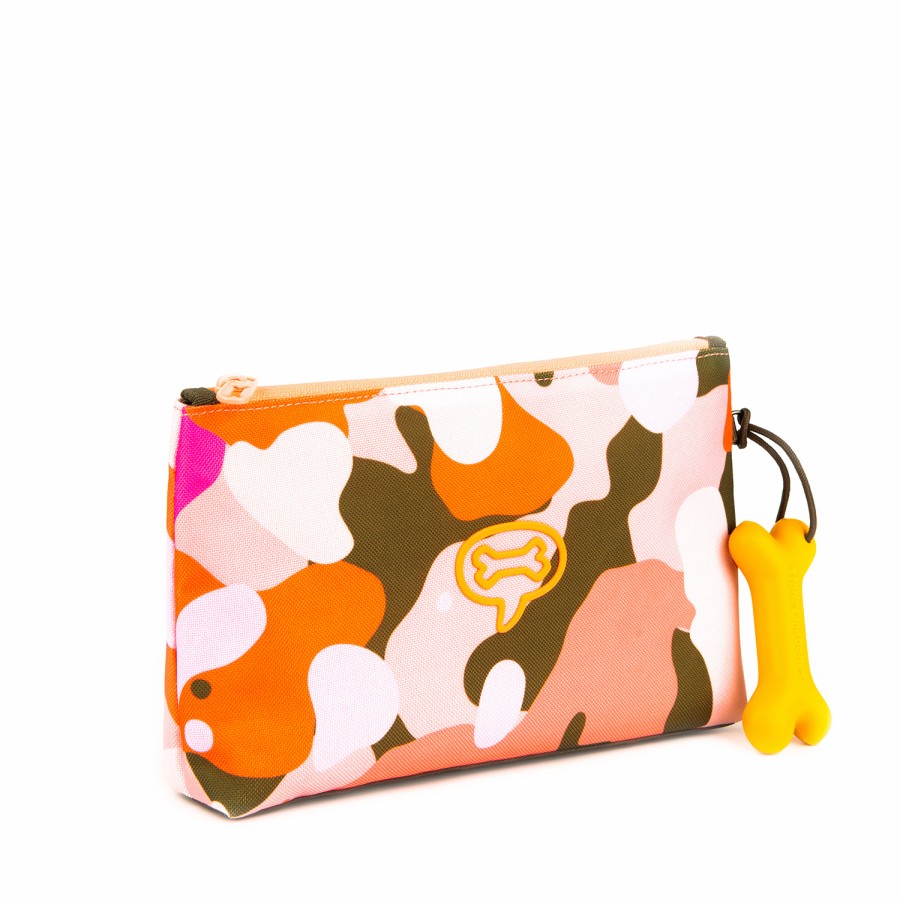 Girls STONES and BONES Pencil Cases | Bay - Camouflage Mud - Stones And Bones