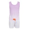 Girls STONES and BONES Jumpsuits | Loulou - Pique Dip Lavender - Stones And Bones